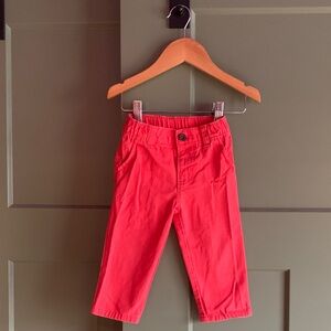 Carter's Vibrant Red Casual Pants